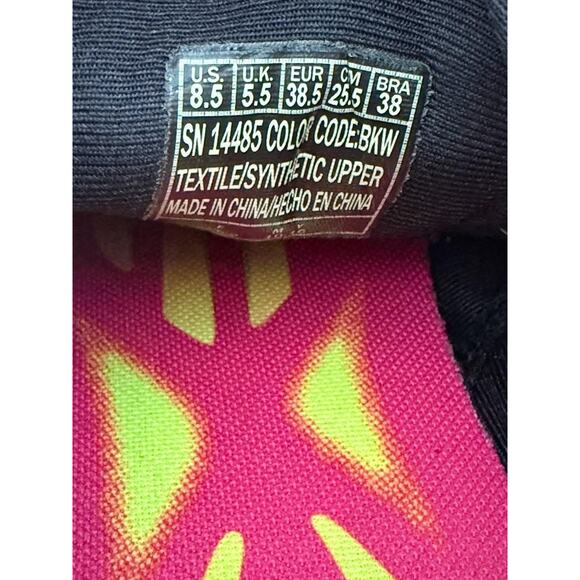 Skechers Shoes Womens Size 8.5 Black Gray Go Step Yoga Max Quick-Fit SN 14485 - Picture 10 of 10